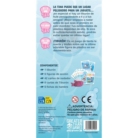 Imagen del juego de cartas y faroleo Tiburón comprar juegos de cartas