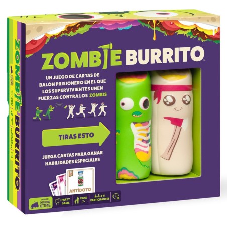 Imagen del juego zombie burrito comprar juegos de mesa
