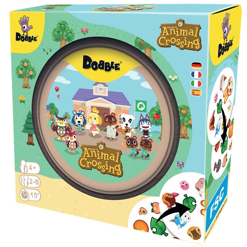 Imagen del juego de mesa infantil dobble animal crossing comprar juegos de mesa