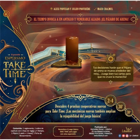 Imagen del juego narrativo take time espejismo comprar juegos de mesa