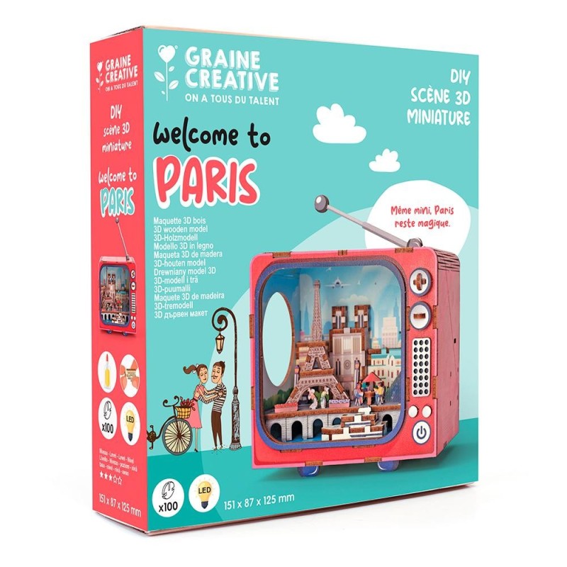 Maqueta de París. GRAINE CREATIVE