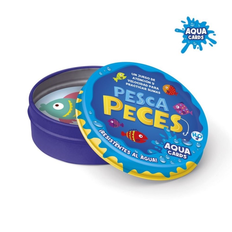 Pesca peces. 36 Agua Cards.