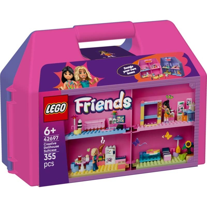 Creative dollhouse suticase.