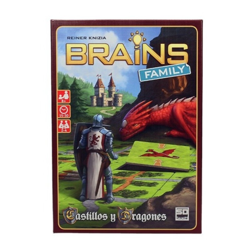 Box of the Brains: Castles & Dragons logic board game by SD Games