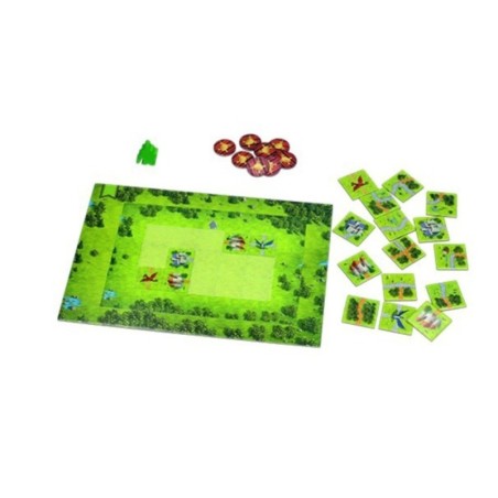 componentes del juego de mesa de logica brains castillos y dragones de sd games