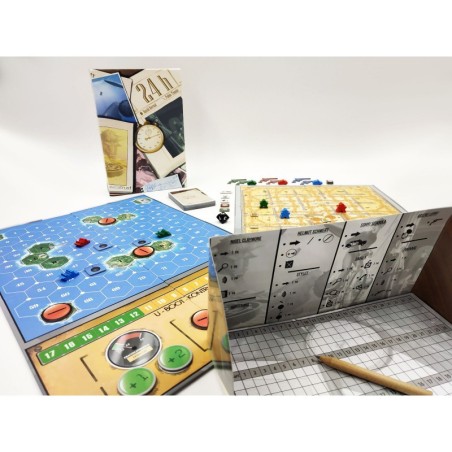 componentes del juego de mesa estrategico 24h de zacatrus - comprar en el taller del modelista