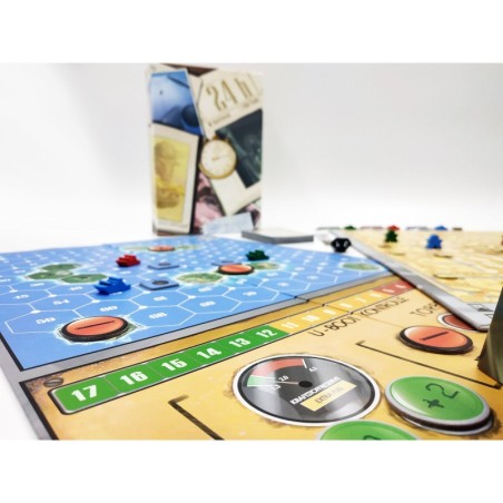 componentes del juego de mesa estrategico 24h de zacatrus - comprar en el taller del modelista