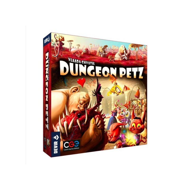 Dungeon Petz Fantasy and Management Board Game by Devir - Buy at El Taller del Modelista Dungeon Petz Fantasy and Management Board Game by Devir - Buy at El Taller del Modelista