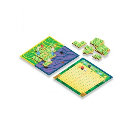 componentes del juego de mesa de colocación de losetas paddy de 2 tomatoes - comprar en el taller del modelista