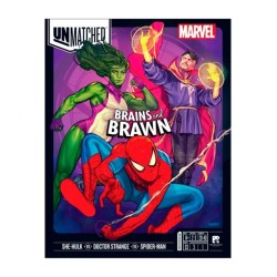 Unmatched: Brains & Brawn - Juego de miniaturas (Inglés).