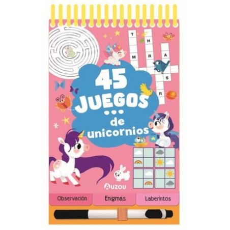 45 juegos de unicornios.
