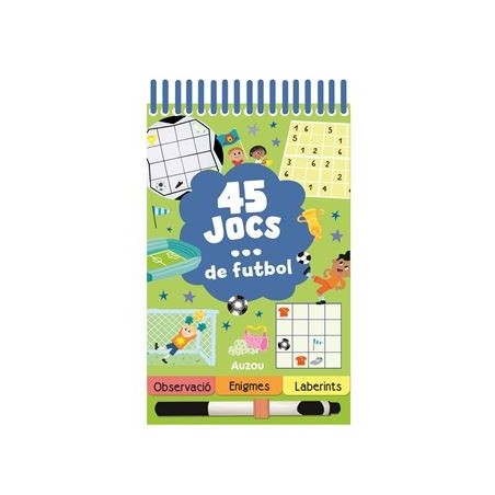 45 juegos de fútbol.