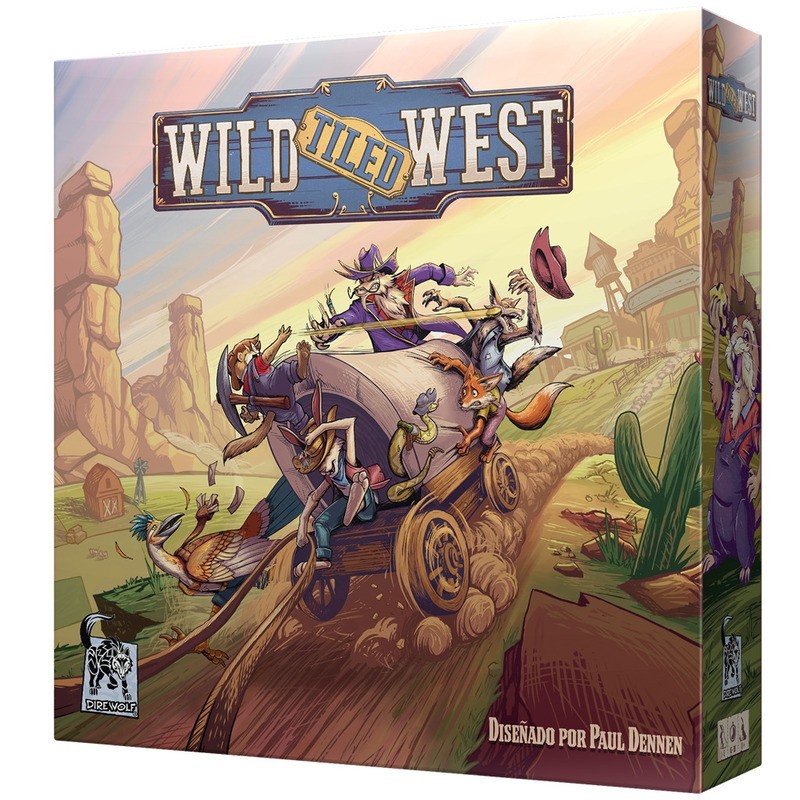 Wild Tiled West Tile-Placement Board Game by Asmodee - Buy at El Taller del Modelista