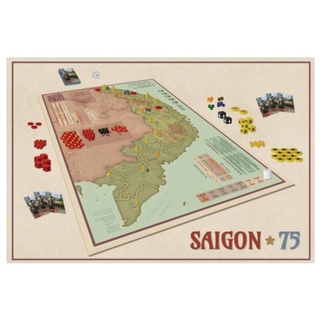 Saigon 75 Strategic Vietnam War Wargame by Draco Ideas - Buy at El Taller del Modelista