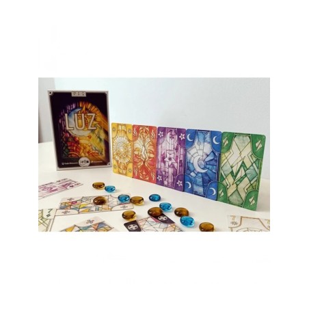 Buy Luz trick-taking, deduction, and bluffing card game by TCG Factory at El Taller del Modelista