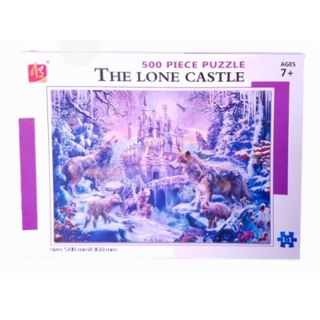 Puzzle El Castillo Solitario 500. BP.