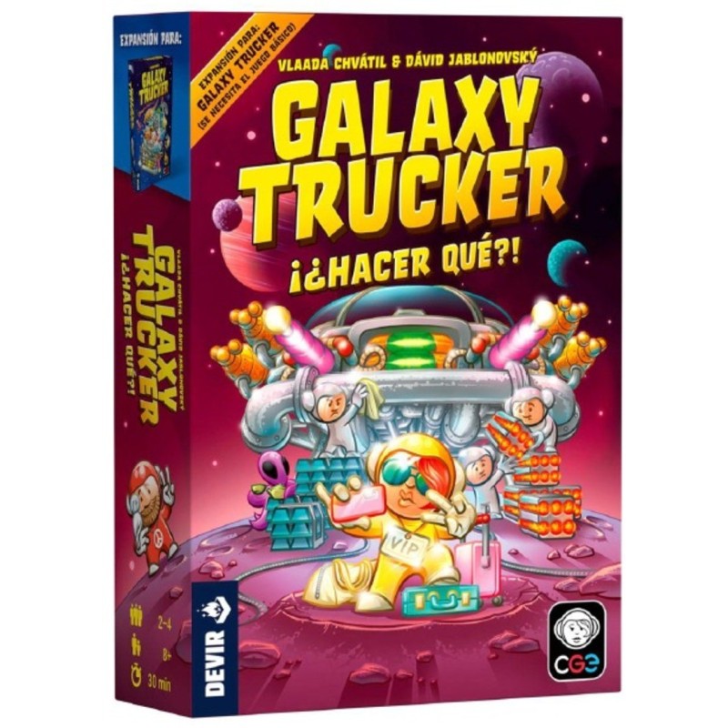 Galaxy Trucker: Do What?! Expansion by Devir - Buy at El Taller del Modelista