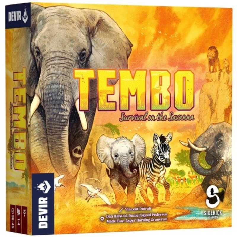 juego de mesa familiar tembo survival of the savanna de devir - comprar en el taller del modelista