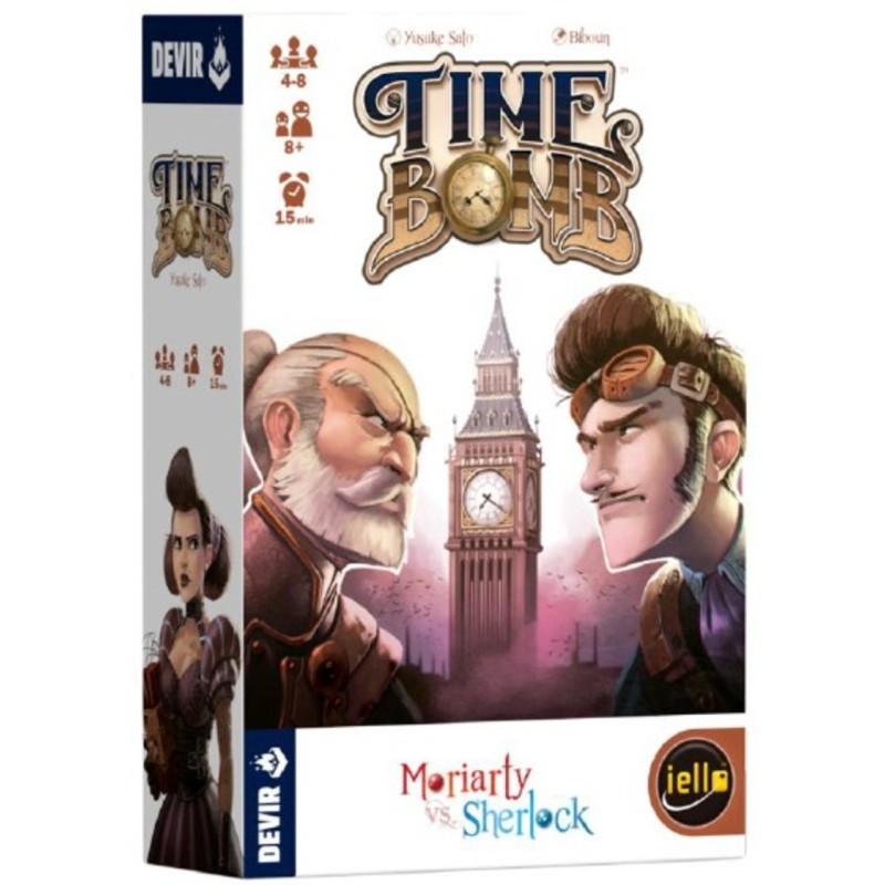 juego de cartas de roles ocultos y deducción time bomb de devir - comprar en el taller del modelista