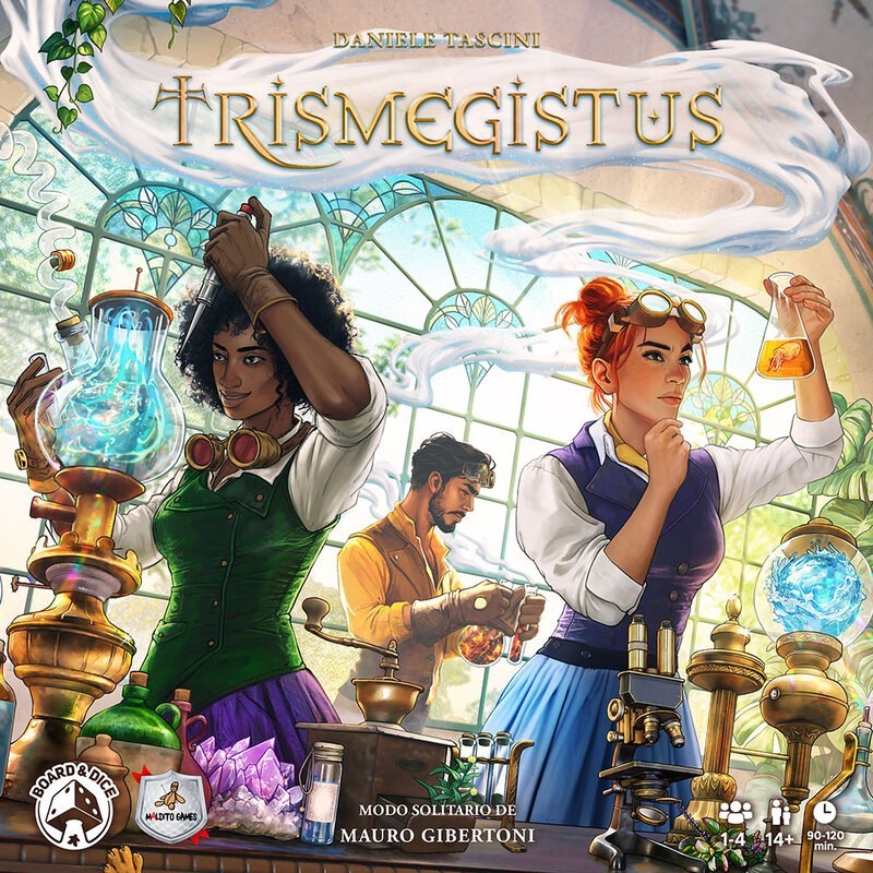 juego de mesa de estrategia y alquimia trismegistus de maldito games - comprar en el taller del modelista