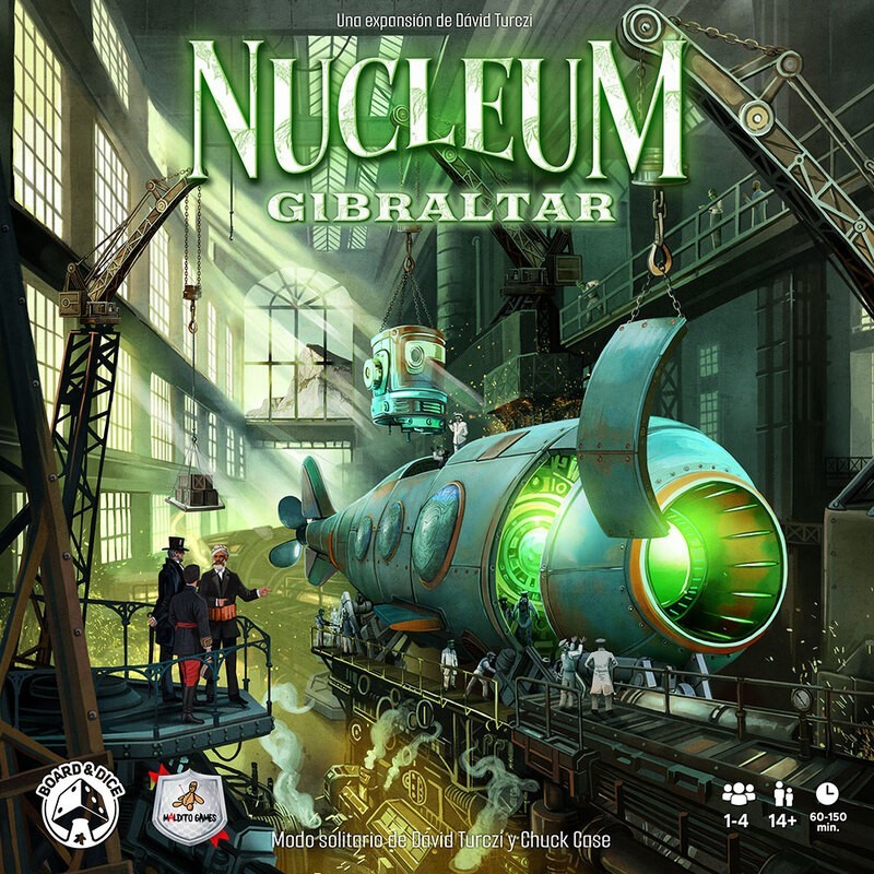 Nucleum: Gibraltar Expansion by Maldito Games - Buy at El Taller del Modelista