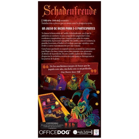 Schadenfreude Trick-Taking Card Game by Asmodee - Buy at El Taller del Modelista