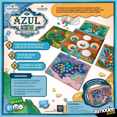 juego de mesa infantil azul de asmodee - comprar en el taller del modelista