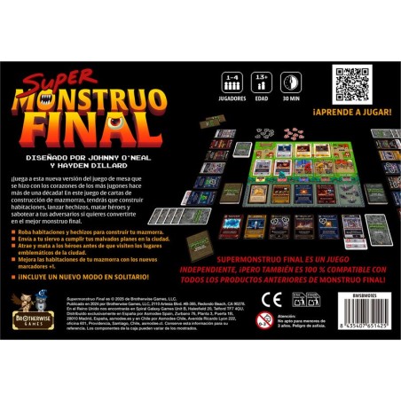 juego de cartas super monstruo final de asmodee - comprar en el taller del modelista