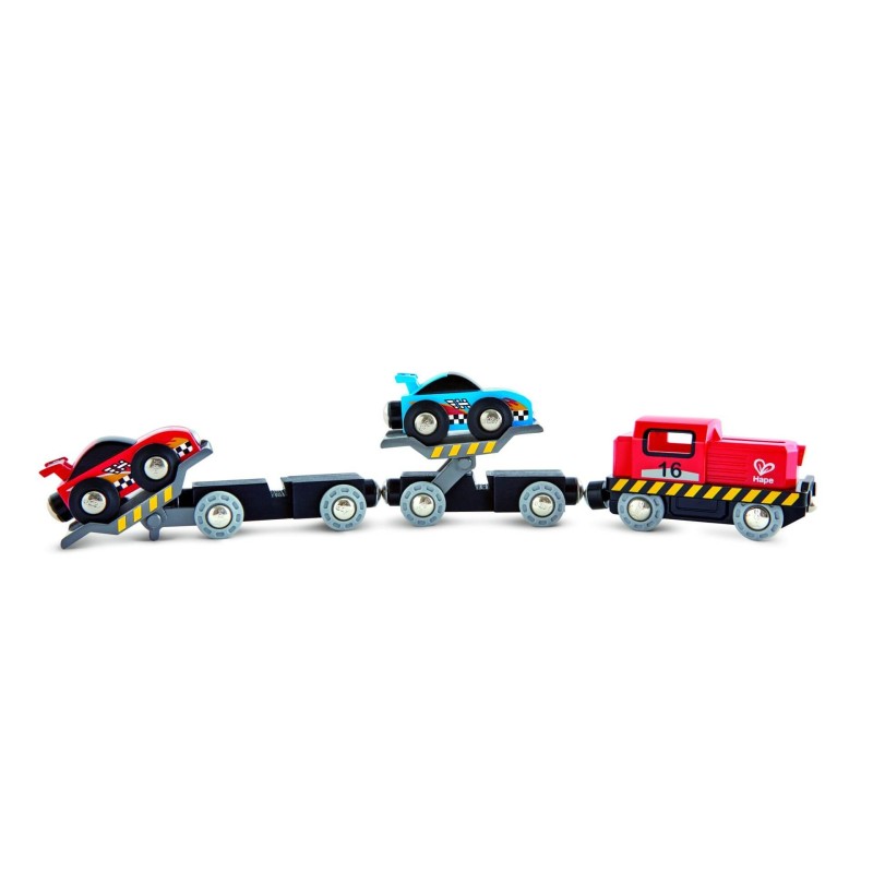 Race car transporter. Race car transporter.