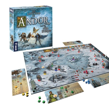 Legends of Andor: The Eternal Cold Cooperative Board Game by Devir - Buy at El Taller del Modelista Legends of Andor: The Eternal Cold Cooperative Board Game by Devir - Buy at El Taller del Modelista