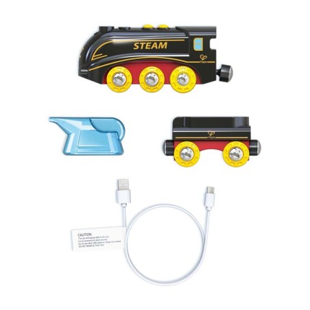 Steam and whistle train set.