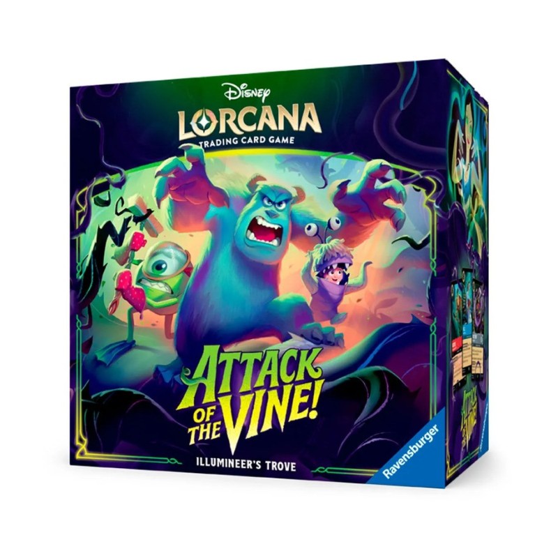 lorcana attack of the vine illuminers trove ingles de ravensburger - comprar en el taller del modelista