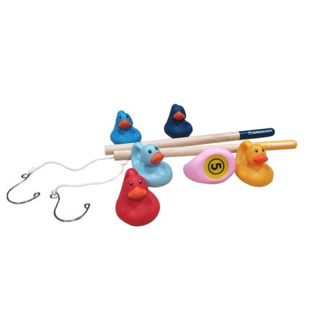 Fishing ducks.