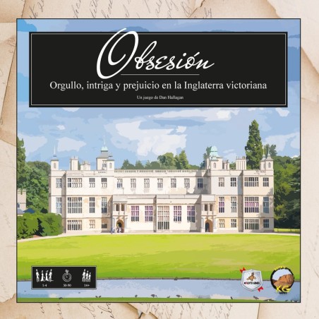 juego de mesa de estrategia victoriana Obsesión de Maldito Games - comprar en el taller del modelista
