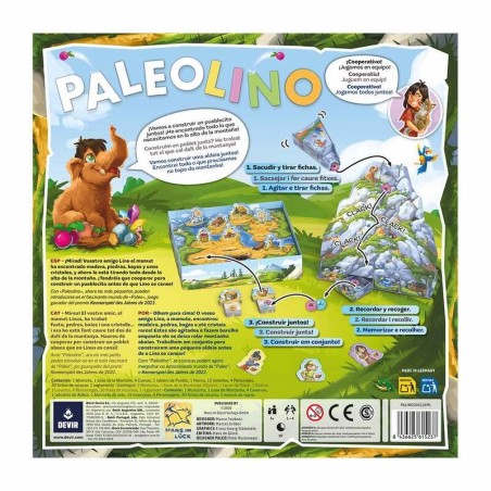 Juego cooperativo infantil paleolino de devir - comprar en el taller del modelista.