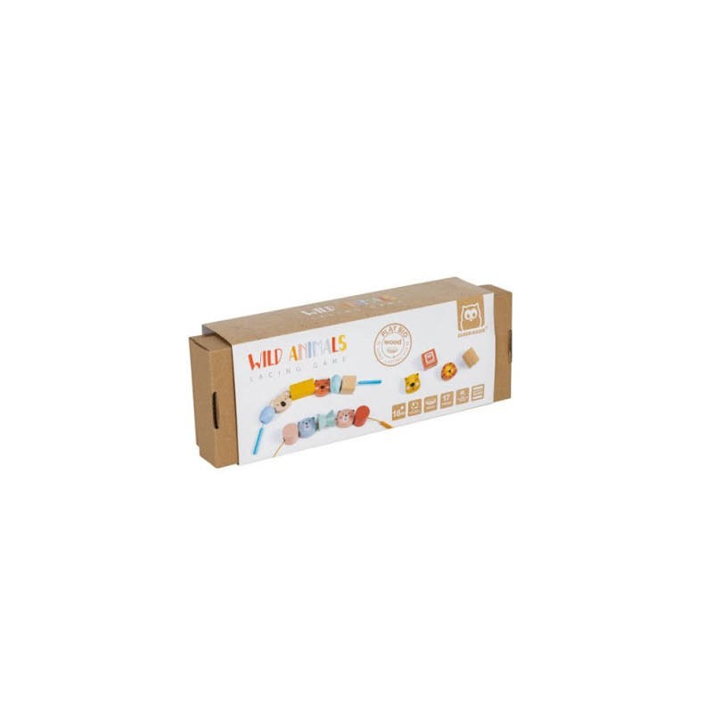 Wild Animals Lacing Game. Wild Animals Lacing Game.