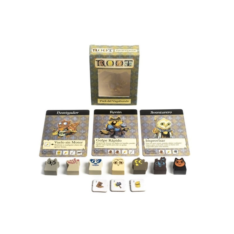 Root: The Vagabond Pack Asymmetric Board Game Expansion by 2Tomatoes – Buy