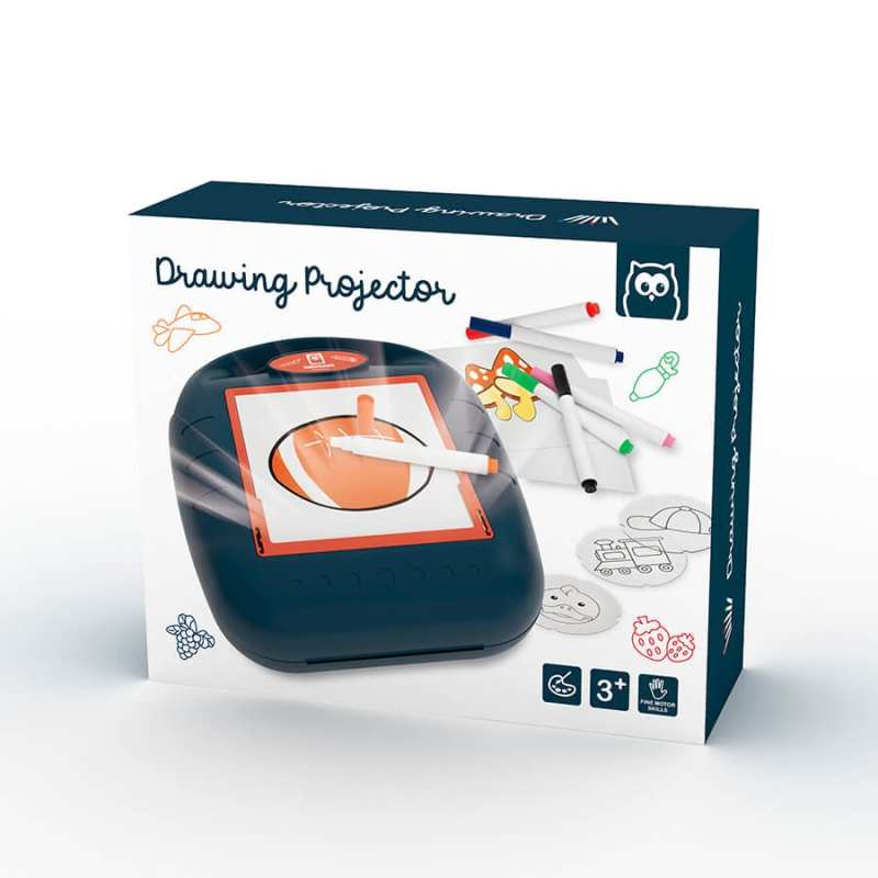 Proyector portatil para dibujar.
