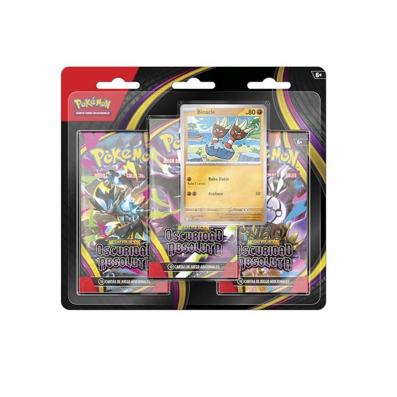 Pokémon TCG: Blíster de 3 Sobres Caos Creciente