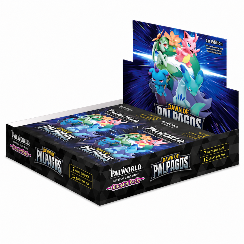 caja de sobres del tcg palworld dawn of palpagos de bushiroad - comprar en el taller del modelista