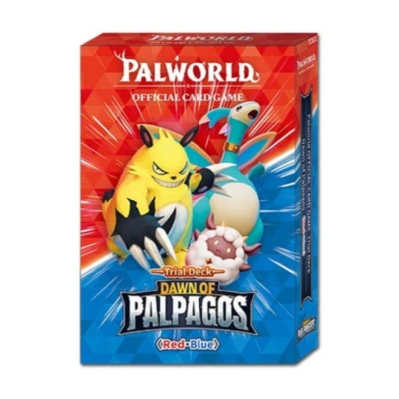 mazo de inicio palworld rojo azul de bushiroad -comprar en el taller del modelista