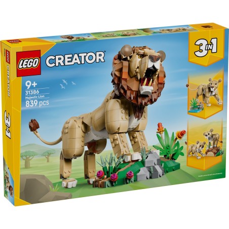 Wild Animals: Majestic Lion.