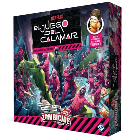 juego de mesa de miniaturas zombicide el juego del calamar de fantasy flight games - comprar