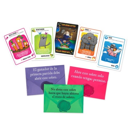 Exploding Kittens: Curse You Card Game by Asmodee – Buy at El Taller del Modelista
