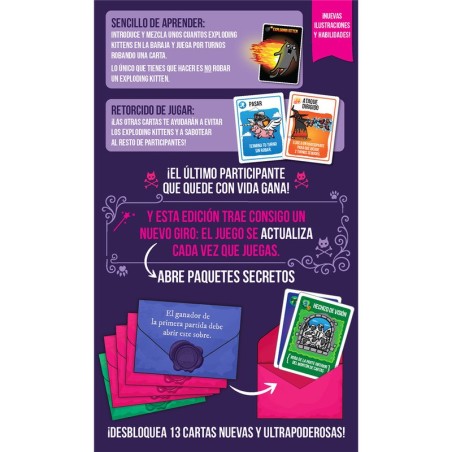 Exploding Kittens: Curse You Card Game by Asmodee – Buy at El Taller del Modelista