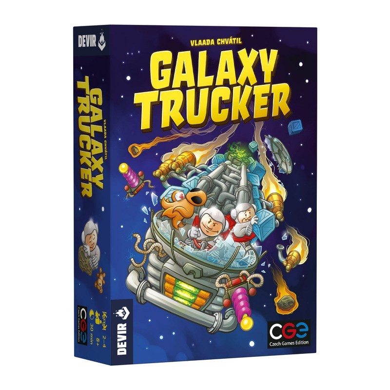 Juego de estrategia espacial galaxy trucker de devir - comprar en el taller del modelista