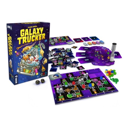 Juego de estrategia espacial galaxy trucker de devir - comprar en el taller del modelista
