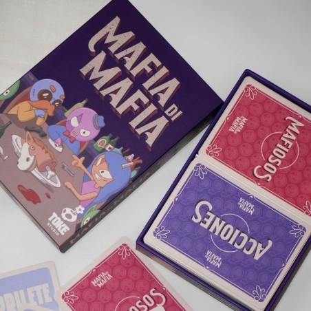 juego de cartas mafia di mafia de toke studio - comprar en el taller del modelista