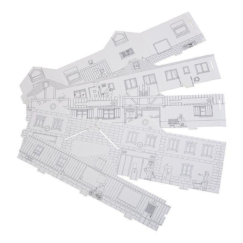 BASIC paintable model set. FALLER 150300