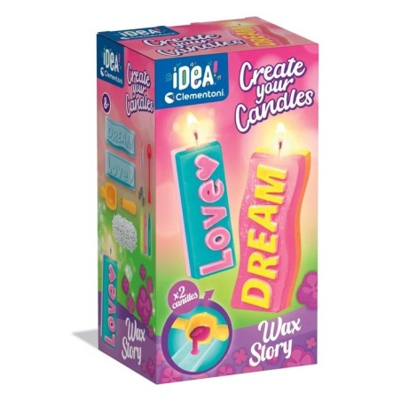 Create your candles. Message style.